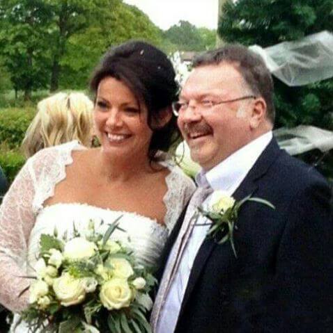 Anne Twist with her late husband Robin Twist on their wedding day.